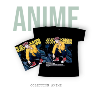 Camiseta Estampada | Serigrafía Anime JK001